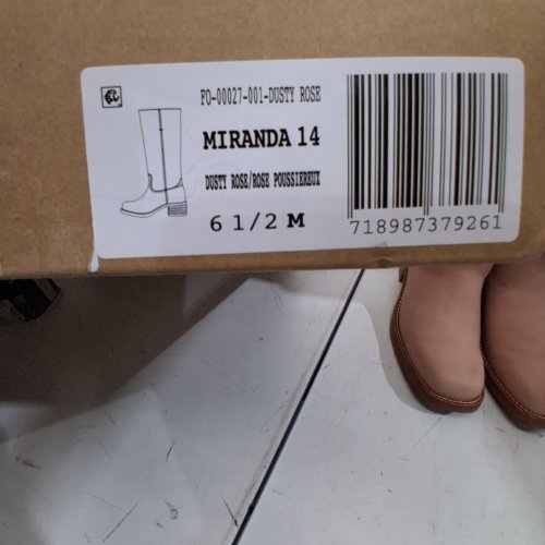 WOMEN'S FRYE & CO. MIRANDA 14 WESTERN BOOTS - SIZE 6.5 - PINK image 6