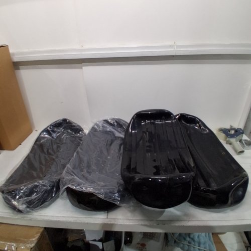 4PK COLINKTOOL BOAT FENDER BUMPER - 10" X 28" - BLACK image 2