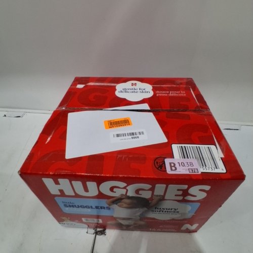 144PK HUGGIES LITTLE SNUGGLERS DIAPERS - SIZE NEWBORN image 3
