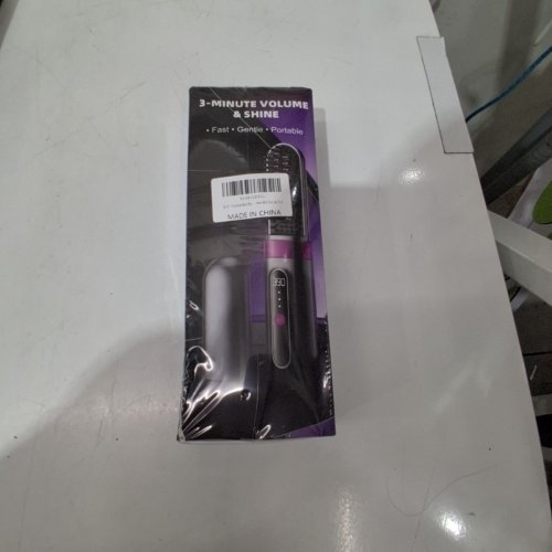 SYLUXA WIRELESS STRAIGHT HAIR COMB - 35W, 5V - BLACK/PURPLE (MODEL : F9) image 2