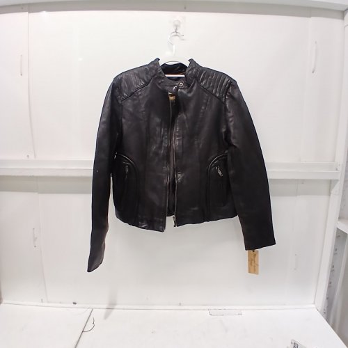 WOMEN'S MILWAUKE LEATHER VINTAGE LEATHER JACKET - MEDIUM - BLACK (STYLE: SFL2814) image 2