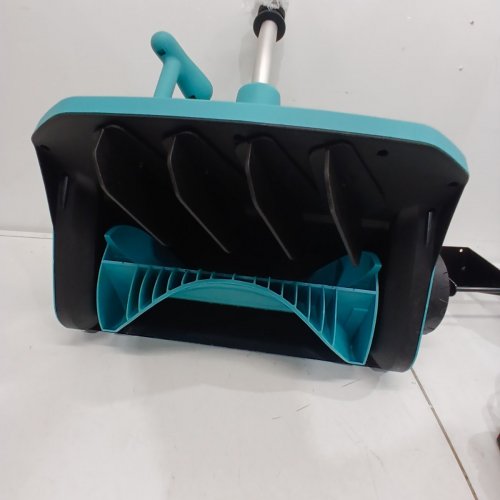 ANT-LINK CORDLESS ELECTRIC SNOW SHOVEL WITH WHEELS - 17" - 40V - 1200W - BLUE/BLACK image 6