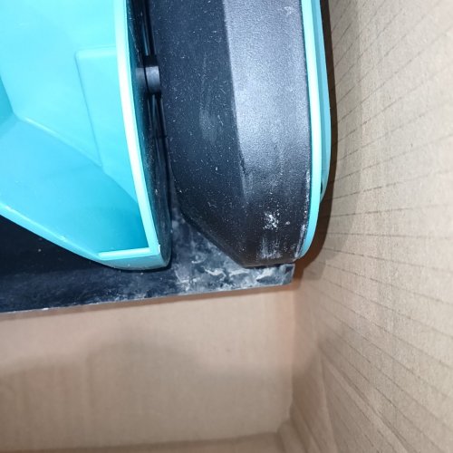 ANT-LINK CORDLESS ELECTRIC SNOW SHOVEL WITH WHEELS - 17" - 40V - 1200W - BLUE/BLACK image 9