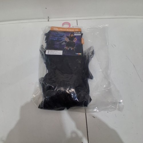 3PC GIRLS PALAMON DARK MAGIC DRAGON COSTUME - MEDIUM (8-10) - BLACK (STYLE: 40943BK) image 2