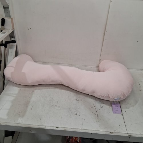 MELLOW BODYALIGN COOLING BODY PILLOW WITH LEG SUPPORT - PINK image 4