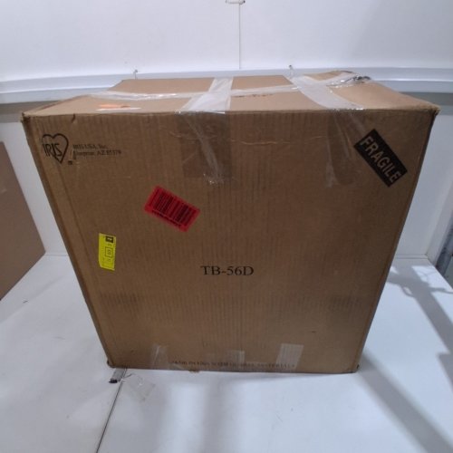 6PK IRIS STACK AND PULL STORAGE CONTAINER BOXES AND LIDS - 53QT - CLEAR/BLACK (MODEL: TB-56D) image 7