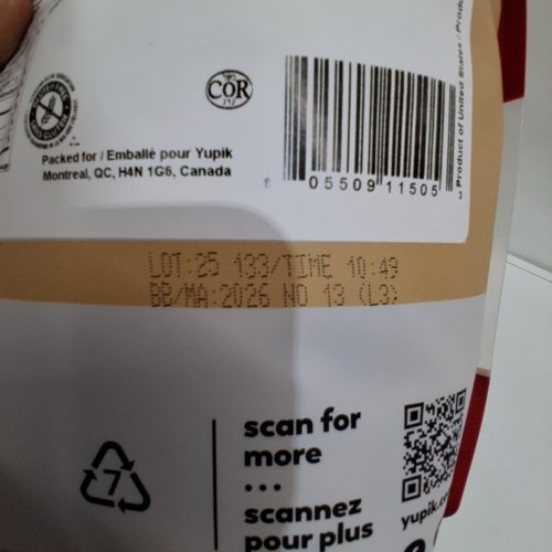 YUPIK WHOLE WALNUTS IN SHELL - 1KG image 2