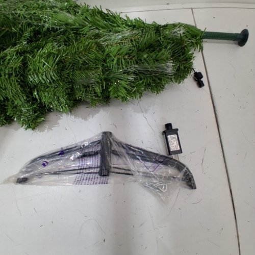 COSTWAY PRE LIT FIBRE OPTIC ARTIFICIAL CHRISTMAS TREE WITH 449 BRANCH TIPS- 5FT (MODEL:CM23731US) image 4