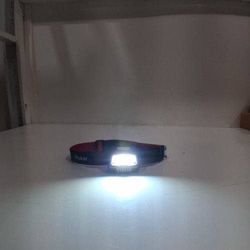 BLUKAR LED HEADLAMP - BLACK AND RED (MODEL: K9112) image 2