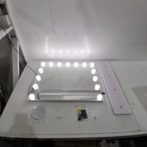 BESTOPE VANITY MAKEUP MIRROR WITH LIGHTS - HOLLYWOOD ADJUSTABLE LIGHTED VANITY MIRROR, USB OUTLET AND TOUCH CONTROLS image 2