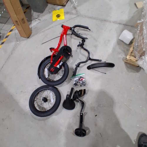 COSTWAY KIDS BIKE FOR TODDLER WITH TRAINING WHEELS - 14" - RED (MODEL: TS10243RE-12) image 2