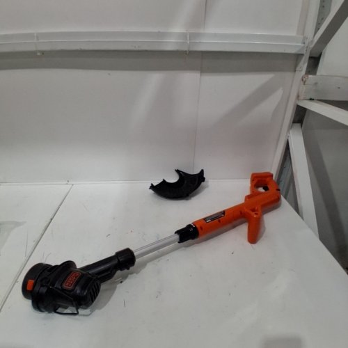 *TOOL ONLY* BLACK+DECKER STRING TRIMMER/EDGER - 10" - BLACK/ORANGE (MODEL: LST201-CA) image 2