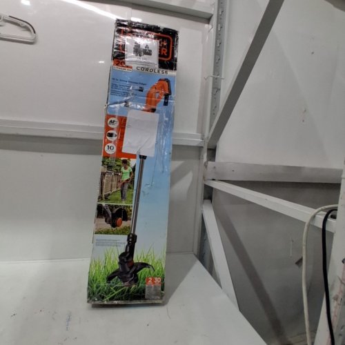 *TOOL ONLY* BLACK+DECKER STRING TRIMMER/EDGER - 10" - BLACK/ORANGE (MODEL: LST201-CA) image 5
