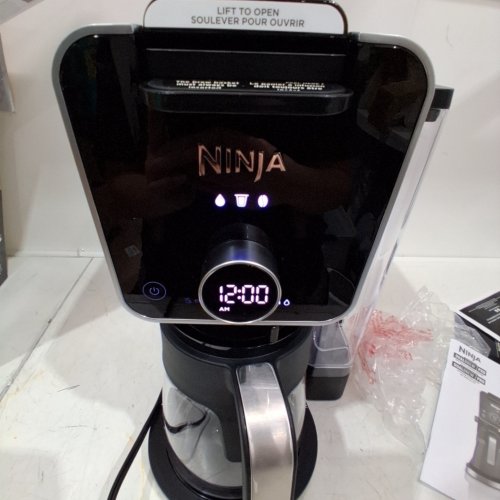 NINJA DUALBREW PRO SPECIALTY COFFEE SYSTEM SINGLE-SERVE, POD, AND 12-CUP DRIP COFFEE MAKER - BLACK - (MODEL: CFP301C) image 2