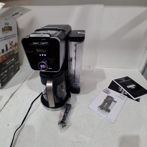 NINJA DUALBREW PRO SPECIALTY COFFEE SYSTEM SINGLE-SERVE, POD, AND 12-CUP DRIP COFFEE MAKER - BLACK - (MODEL: CFP301C) image 3