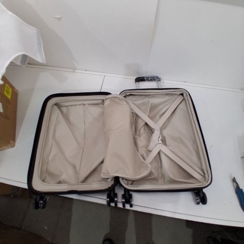 LUGGEX FLO CORE LIGHTWEIGHT FRONT OPENING CARRY-ON LUGGAGE - 20" - BLUE image 3