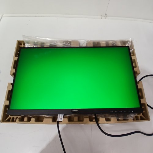 PHILIPS FULL HD COMPUTER MONITOR WITH HDMI & VGA CONNECTIVITY - 1080P - 100HZ - 22" - BLACK (MODEL: 221V8LB/27) image 4