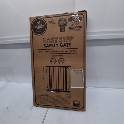 REGALO EASY STEP SAFETY GATE - 29"- 38.5" - WHITE (MODEL : 1160-DS) image 3