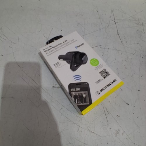 SCOSCHE WIRELESS HANDS-FREE BLUEBOOTH FM TRANSMITTER - BLACK (MODEL: BTFM9-SP) image 6