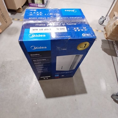 MIDEA ENERGY STAR CERTIFIED DEHUMIDIFIER WITH REUSABLE AIR FILTER AND APP CONTROL - 4500 SQ.FT - 23.6L - WHITE (MODEL: MAD50C1AWS-A) image 5