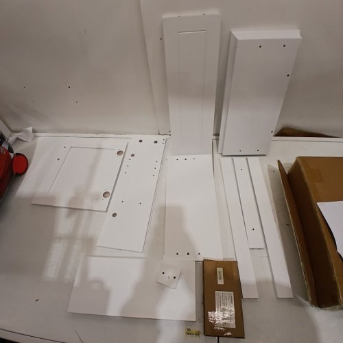 RIVERRIDGE SOMERSET SINGLE DOOR WALL CABINET - 16.5" X 7.3" X 20.6" - WHITE (MODEL: 06-219) image 3