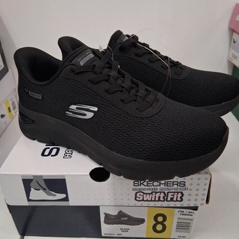 MENS SKETCHERS ARCH COMFY 2.0 SNEAKER - SIZE 8 - BLACK (STYLE: 1998908) image 2