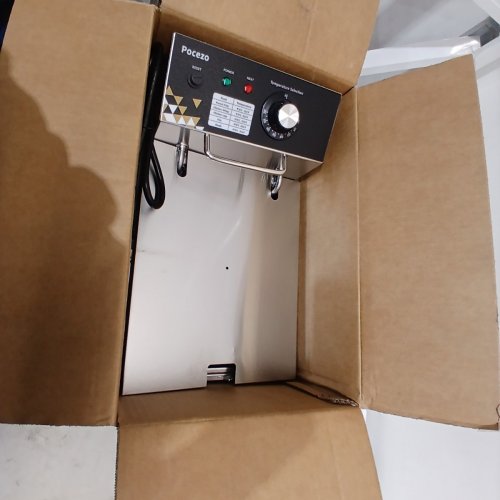 POCEZO ELECTRIC DEEP FRYER - 6L - 110V - SILVER image 2