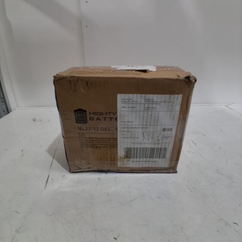 MIGHTY MAX REPLACEMENT BATTERY - 12V - 22AH (MODEL: ML22-12GEL) image 7