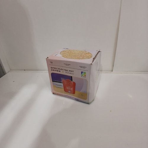 YUEERDE MINI INSTANT NOODLE ELECTRIC COOKER - NON STICK HOT POT - PURPLE image 4
