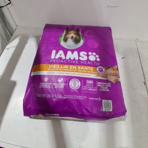 IAMS PROACTIVE HEALTH HEALTHY AGING DOG FOOD - 29LB - CHICKEN & WHOLE GRAIN RECIPE image 2