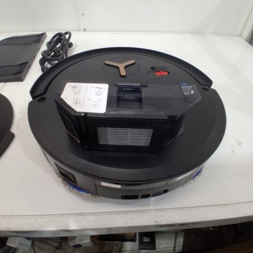 ECOVACS DEEBOT T50 MAX PRO OMNI ROBOT VACUUM AND MOP - 18500PA SUCTION, 18MM AUTO-LIFT, ZEROTANGLE & TRUEDGE 2.0, AIVI 3.0 OBSTACLE AVOIDANCE, SELF-EMPTYING - BLACK (MODEL: DEX54, CH2453I) image 12