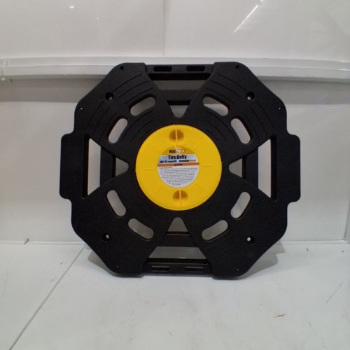 MAXXHAUL TIRE DOLLY, 300LB CAPACITY - BLACK/YELLOW (MODEL: 80746) image 2