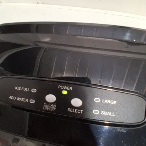 FRIGIDAIRE SELF-CLEANING COUNTERTOP ELECTRIC ICE MAKER - MAKES 26LBS OF ICE/DAY - BLACK (MODEL: EFIC120-BLKSS-SC) image 2