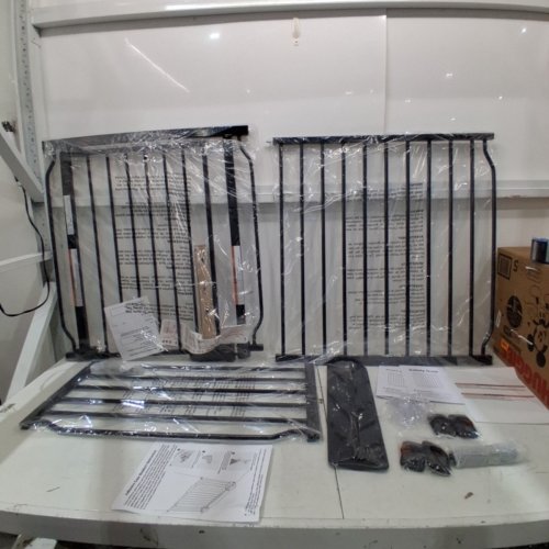 SAFETY GATE - 71.65-76.38" - BLACK (MODEL: W046) image 3