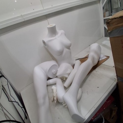 COSTWAY 177CM FULL BODY FEMALE MANNEQUIN - WHITE (MODEL: HZ10061) image 3