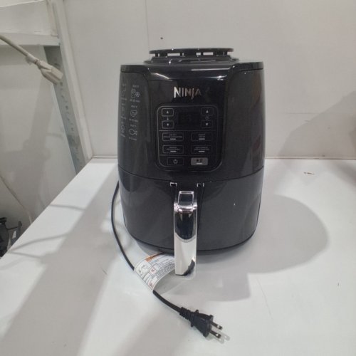 NINJA PROGRAMMABLE DIGITAL AIR FRYER - 3.8L CAPACITY - DARK GREY (MODEL: AF100C) image 3