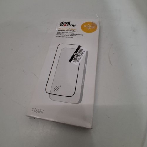 DEALWORTHY TEMPERED GLASS SCREEN PROTECTOR FOR IPHONE 17 image 4