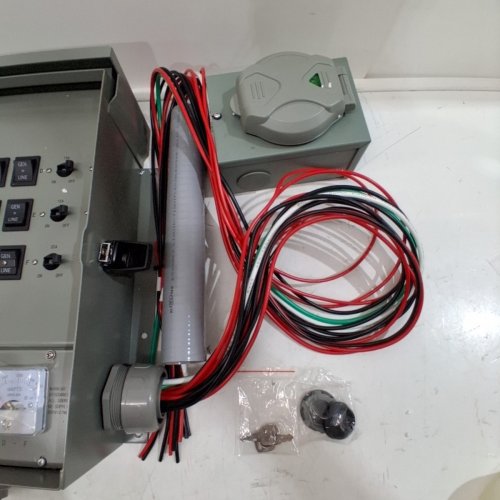 MANUAL TRANSFER SWITCH, 30-AMP 10-CIRCUIT, PREWIRED GENERATOR TRANSFER SWITCH KIT WITH NEMA L14-30P POWER INLET BOX, (MODEL:SP-ZH352510(30A-10) image 3