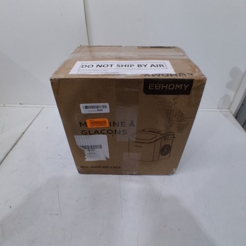 EUHOMY COUNTERTOP ICE MAKER - MAKES 26LBS/DAY - STAINLESS STEEL (MODEL: IM-06S) image 6