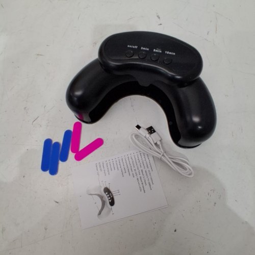 RECHARGEABLE UV/LED NAIL LAMP - BLACK image 3
