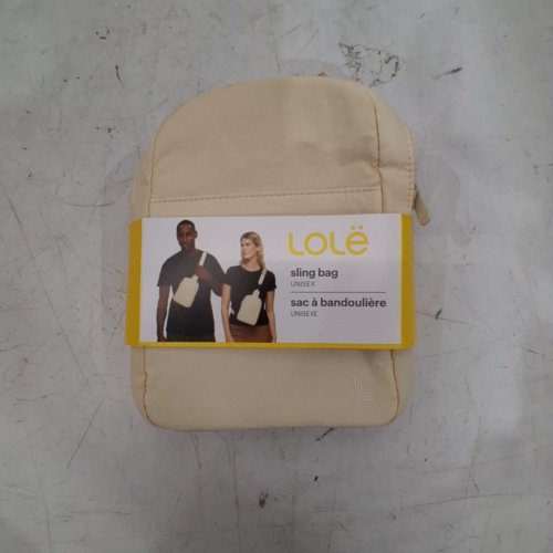 ADULT UNISEX LOLË MINI SLING BAG - BEIGE (MODEL:1849141) image 2