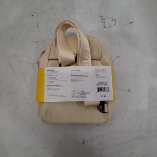 ADULT UNISEX LOLË MINI SLING BAG - BEIGE (MODEL:1849141) image 3