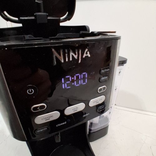 NINJA DUALBREW 2-IN-1 HOT & ICED COFFEE MAKER - 12 CUP CARAFE - BLACK (MODEL: CFP101C) image 2
