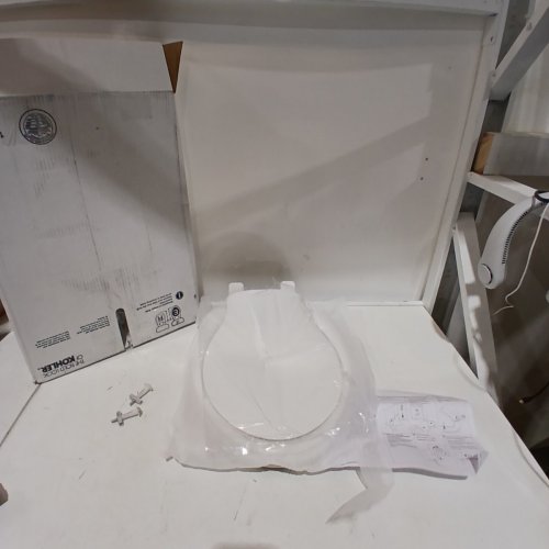 KOHLER TRANSITIONS READYLATCH QUIET-CLOSE ELONGATED DUAL-LEVEL TOILET SEAT - 18" - WHITE (MODEL: 4732-RL-0) image 2