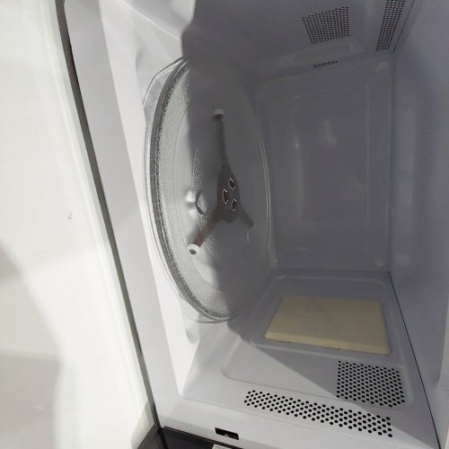 CHEFMAN 10 POWER LEVELS ECO MODE CHILD SAFETY LOCK COUNTERTOP MICROWAVE - 1000W - 1.1 CU.FT - STAINLESS STEEL - (MODEL:RJ55-SS-11-CK-CA) image 4