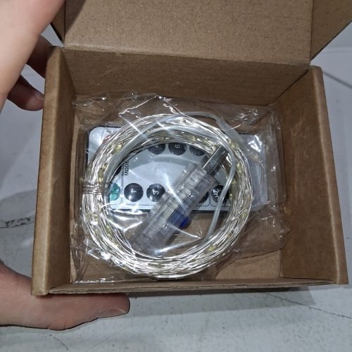 LEMICAL USB POWERED FAIRY STRING LIGHTS WITH REMOTE - 10FT - COOL WHITE image 3
