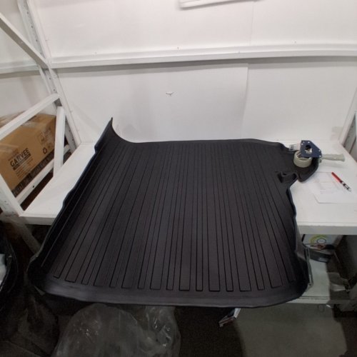 PREMIUM CARGO TRUNK MAT LINER FOR 2020-2025 TOYOTA HIGHLANDER L/LE/XLE/XSE - BLACK image 2