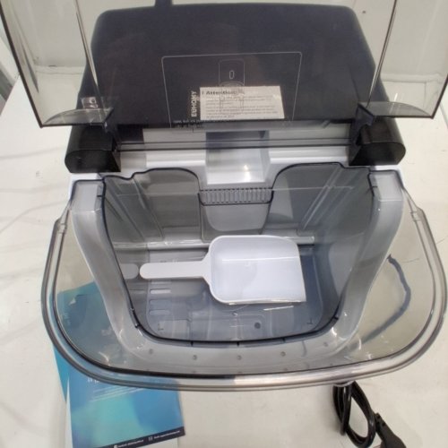 EUHOMY COUNTERTOP NUGGET ICE MAKER - MAKES 35LBS/DAY - STAINLESS STEEL ( MODEL: IM-15S) image 4