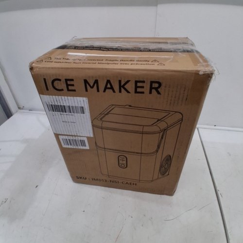 EUHOMY COUNTERTOP NUGGET ICE MAKER - MAKES 35LBS/DAY - STAINLESS STEEL ( MODEL: IM-15S) image 5
