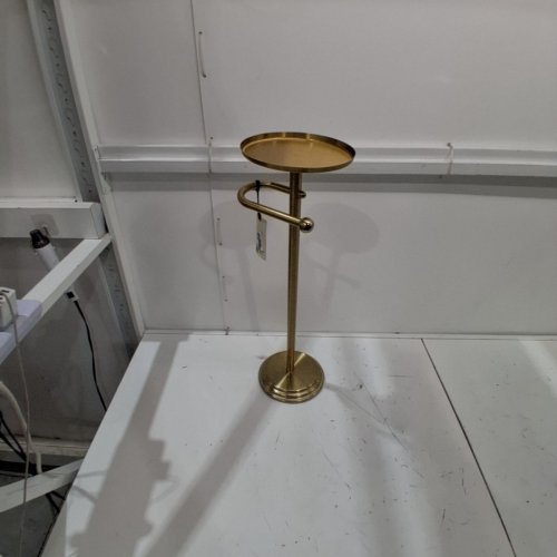 HEARTH & HAND WITH MAGNOLIA TOILET PAPER HOLDER - 26 3/8" X 7 1/2" X 7 1/2" - BRASS image 3